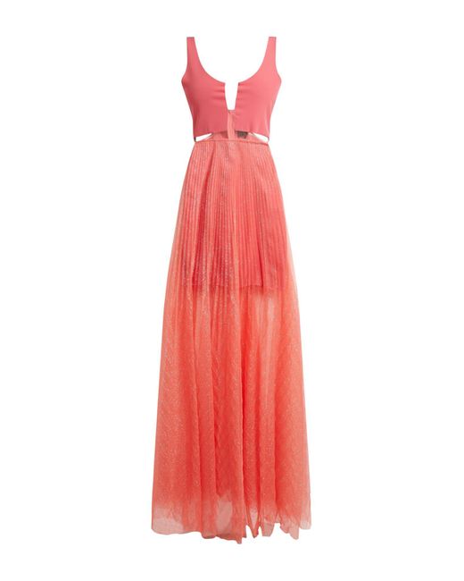 FELEPPA Red Maxi-Kleid