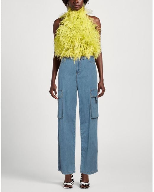 Liu Jo Blue Better Denim Jeans Cotton