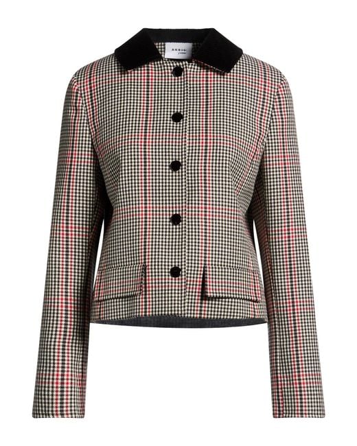 Akris Brown Jacket Cotton