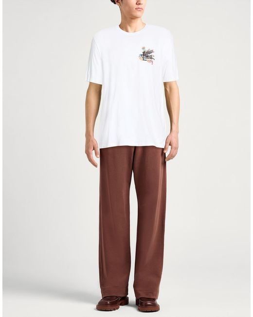 Etro White T-Shirt Cotton for men
