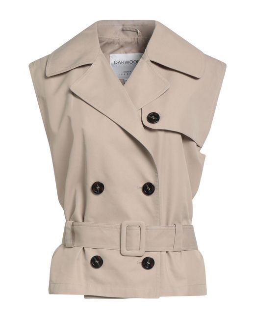 Oakwood Natural Vest Polyester, Cotton