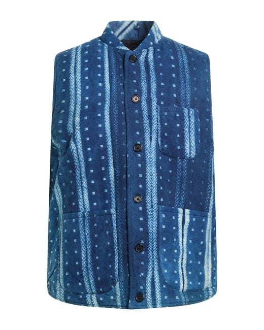 Kardo Blue Vest Cotton for men