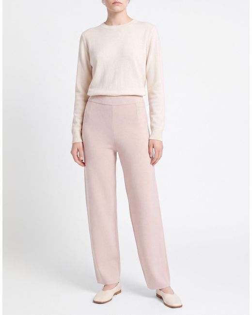 Max Mara Pink Pants Viscose, Polyester