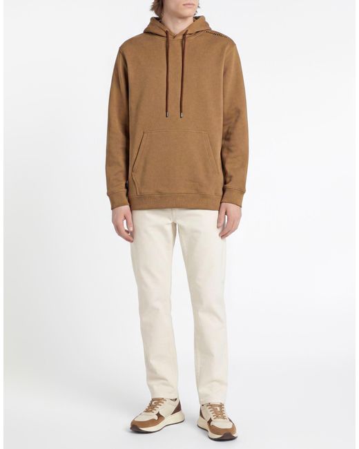 Dondup Brown Sweatshirt Cotton for men