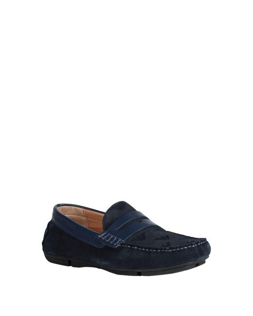 Emporio Armani Blue Loafers for men