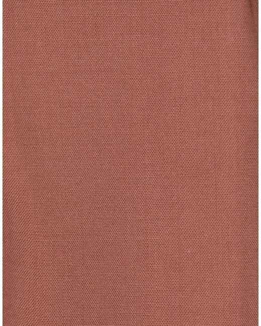 Briglia 1949 Brown Camel Pants Wool, Elastane for men