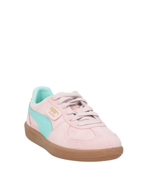 PUMA Pink Light Sneakers Leather