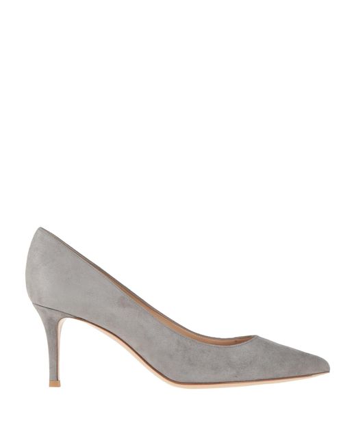 Gianvito Rossi Gray Pumps