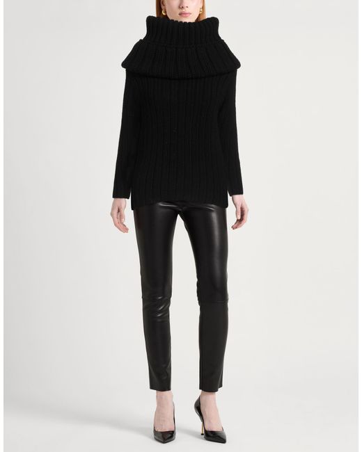 McQueen Black Turtleneck