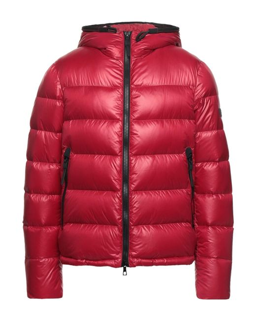 Peuterey Red Down Jacket for men