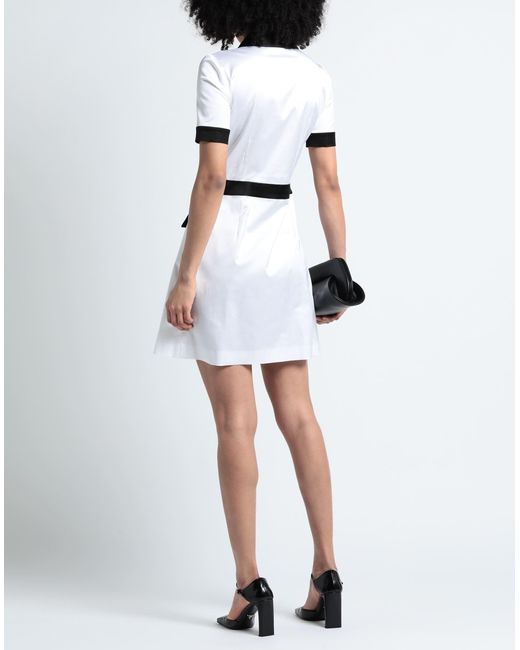 Moschino White Mini Dress