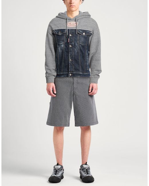 DSquared² Blue Sweatshirt for men