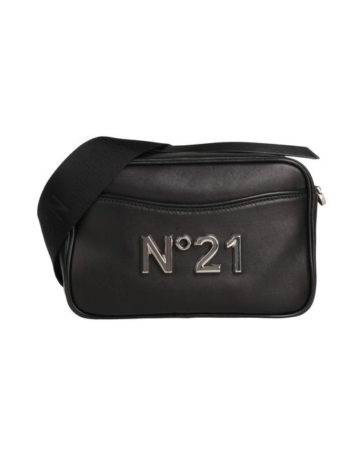 N°21 Black Cross-body Bag for men