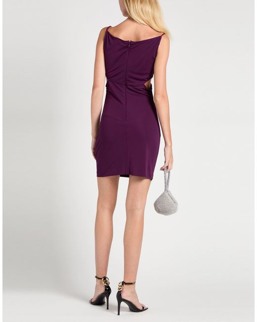 DSquared² Purple Mini Dress
