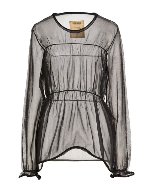 Top Uma Wang en coloris Gray