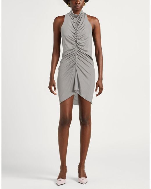 Atlein Gray Mini Dress