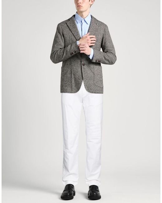 Massimo Alba White Trouser for men