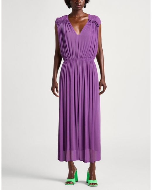 8pm Purple Midi Dresses