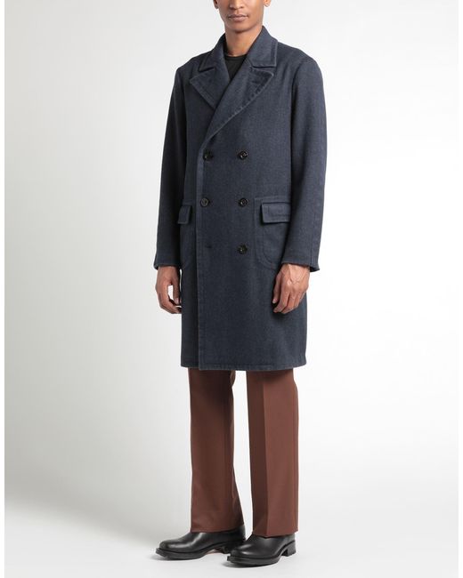 Boglioli Blue Coat for men