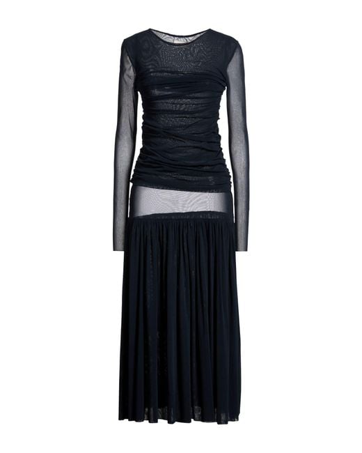 MEIMEIJ Black Maxi Dress Polyamide
