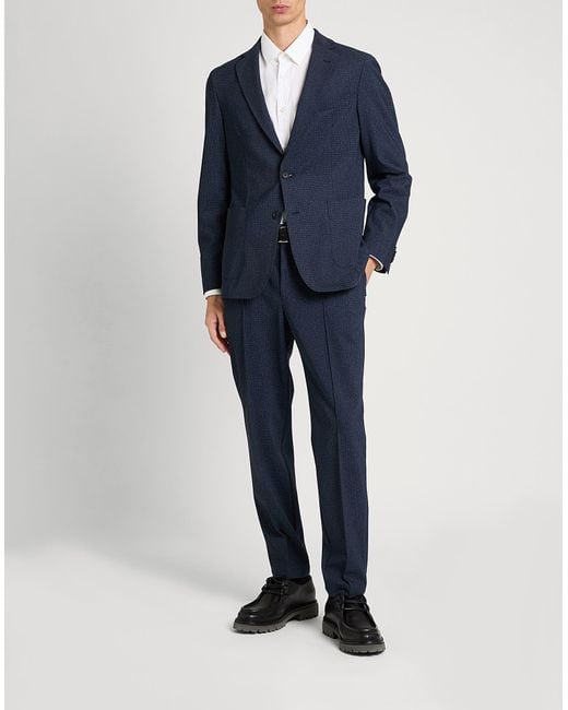 Boss Blue Pants Polyamide, Elastane for men