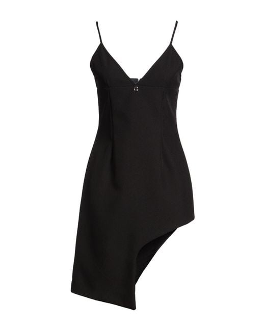 Coperni Black Mini Dress Recycled Polyester
