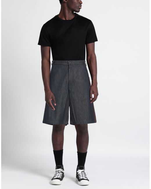 Jacquemus Blue Denim Shorts for men