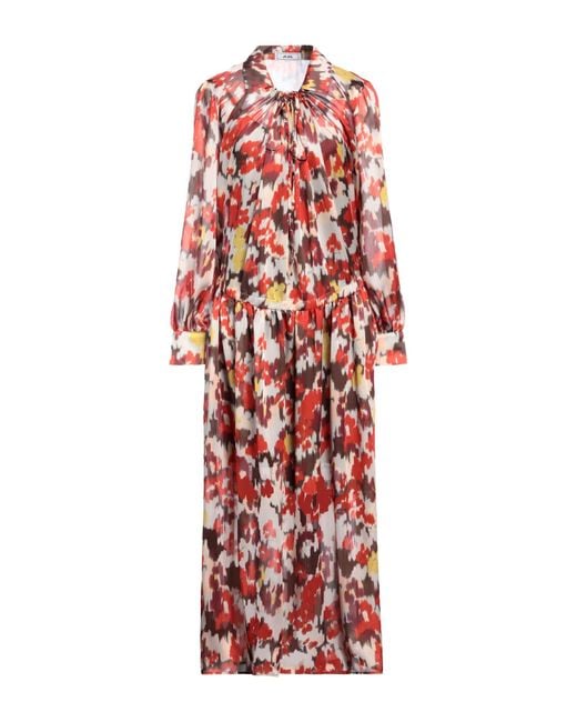 Jijil Red Maxi Dress