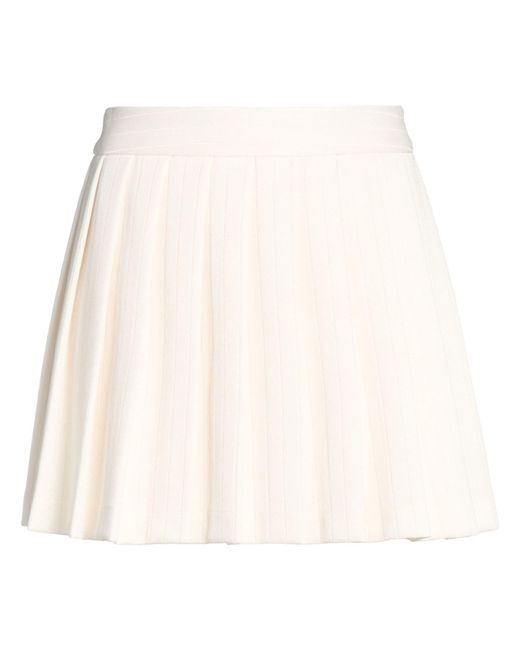 Golden Goose Deluxe Brand Natural Mini Skirt