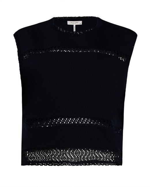 Rag & Bone Black Tank Top