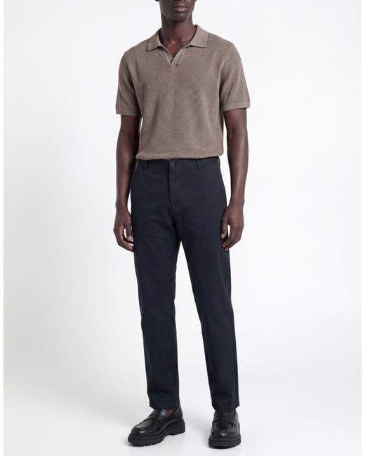 Only & Sons Blue Pants Cotton, Elastane for men