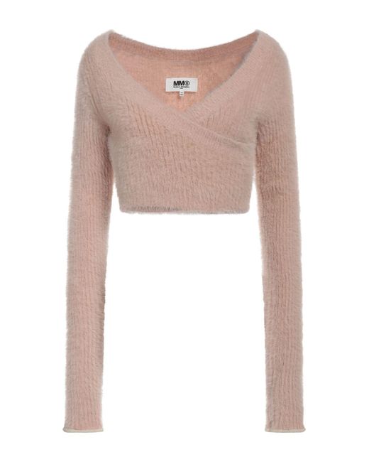 MM6 by Maison Martin Margiela Pink Pullover