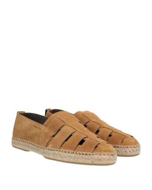 Sergio Rossi Brown Espadrilles for men