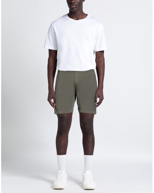 GTA IL PANTALONE Gray Shorts & Bermuda Shorts Cotton, Elastane for men