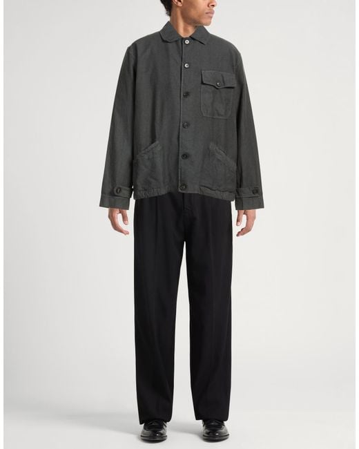 Crossley Gray Jacket Cotton, Linen for men