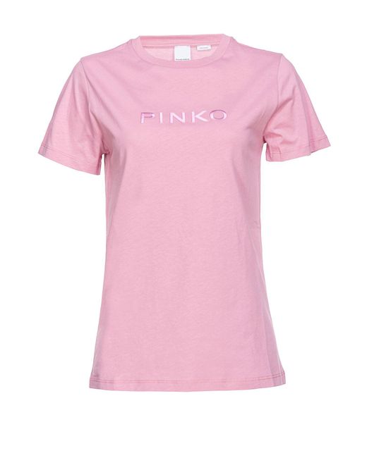 T-shirt Pinko en coloris Pink