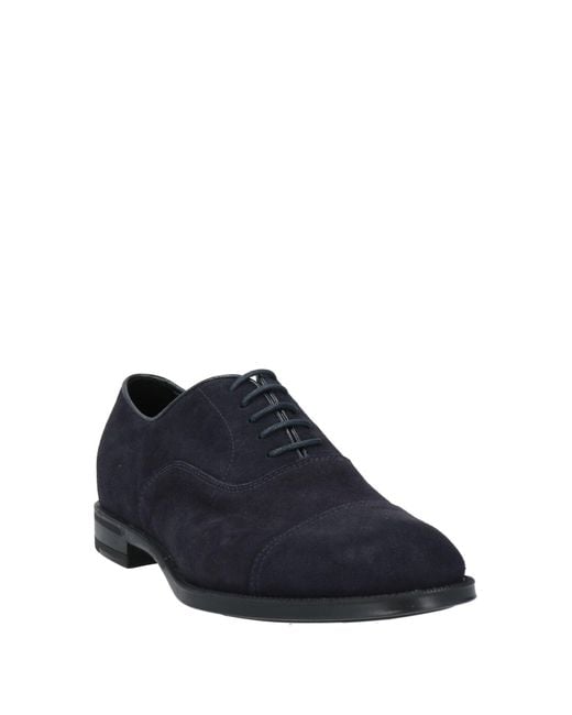 Doucal's Blue Lace-up Shoes for men