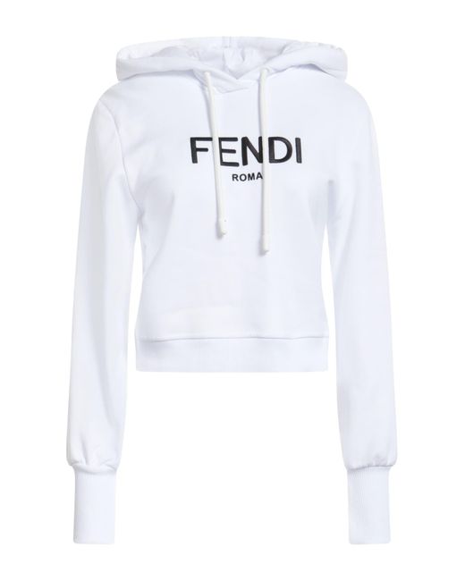 Fendi White Sweatshirt