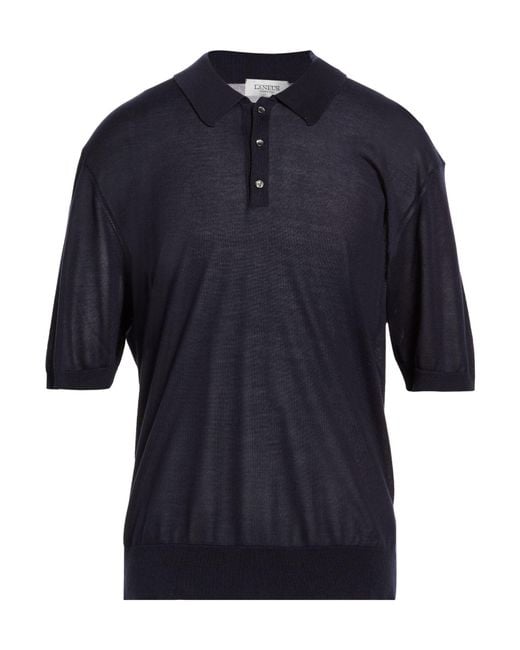 Laneus Blue Polo Shirts for men