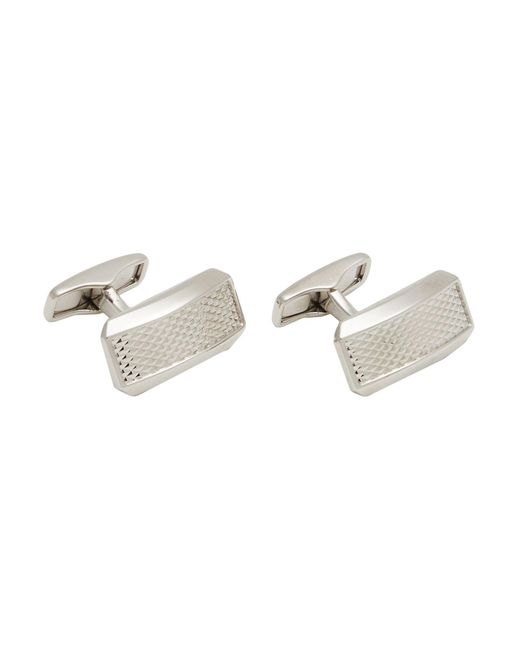 Dunhill Metallic Cufflinks And Tie Clips for men