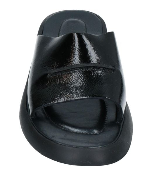 Hogan Black Sandals