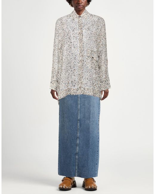 Ganni White Shirt