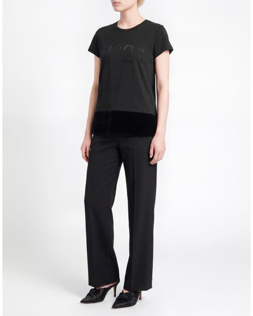 N°21 Black T-Shirt Cotton