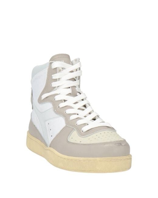 Diadora White Trainers