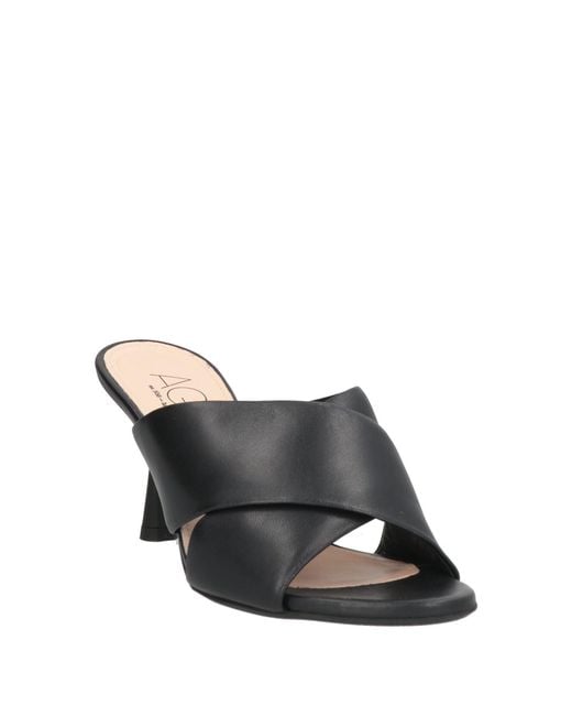 Sandalias Agl Attilio Giusti Leombruni de color Black