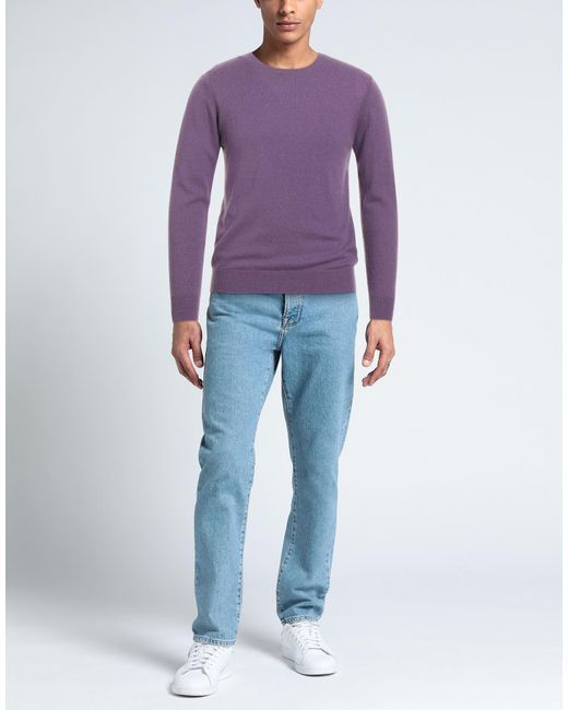 Pullover di Diktat in Purple da Uomo