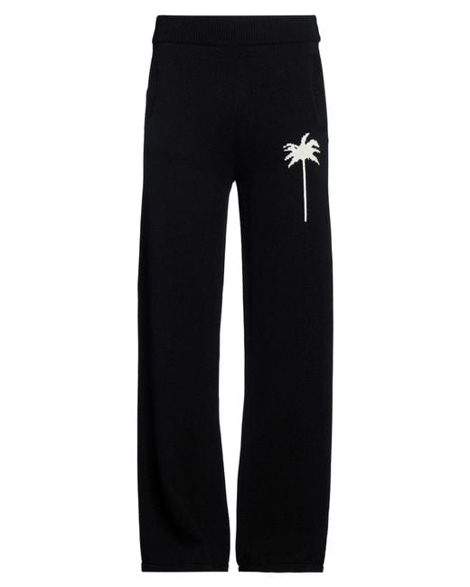 Palm Angels Black Pants for men