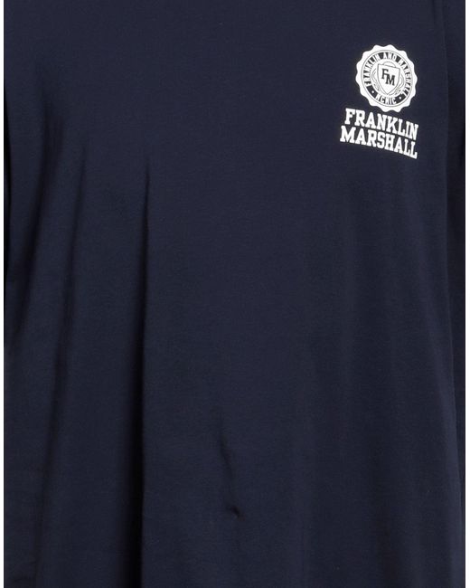Franklin & Marshall T-shirts in Blue für Herren
