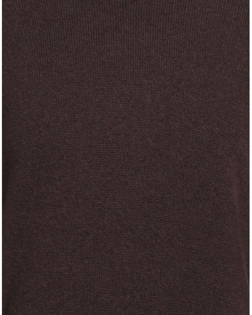 Malo Brown Turtleneck Cashmere for men