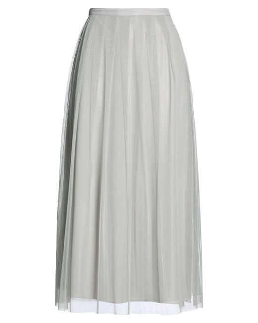 Alpha Studio Gray Maxi Skirt